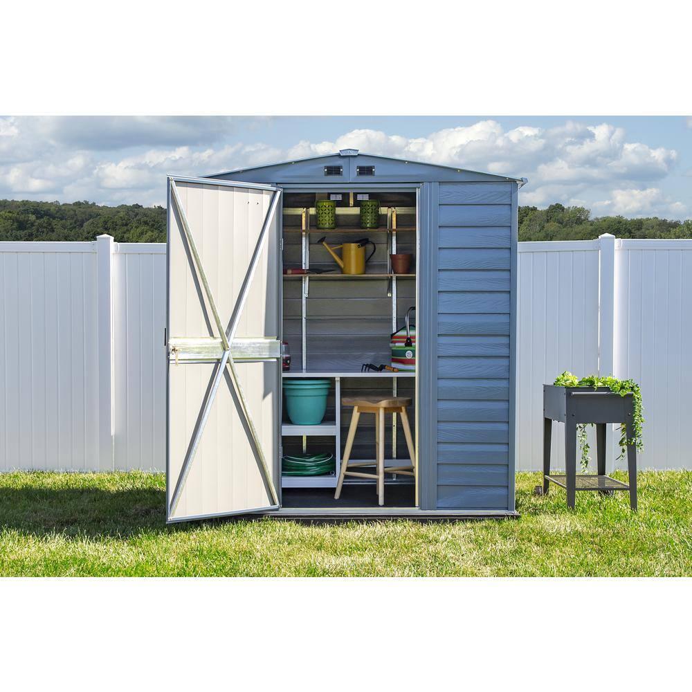 Arrow Select Steel Storage Shed, 6x5