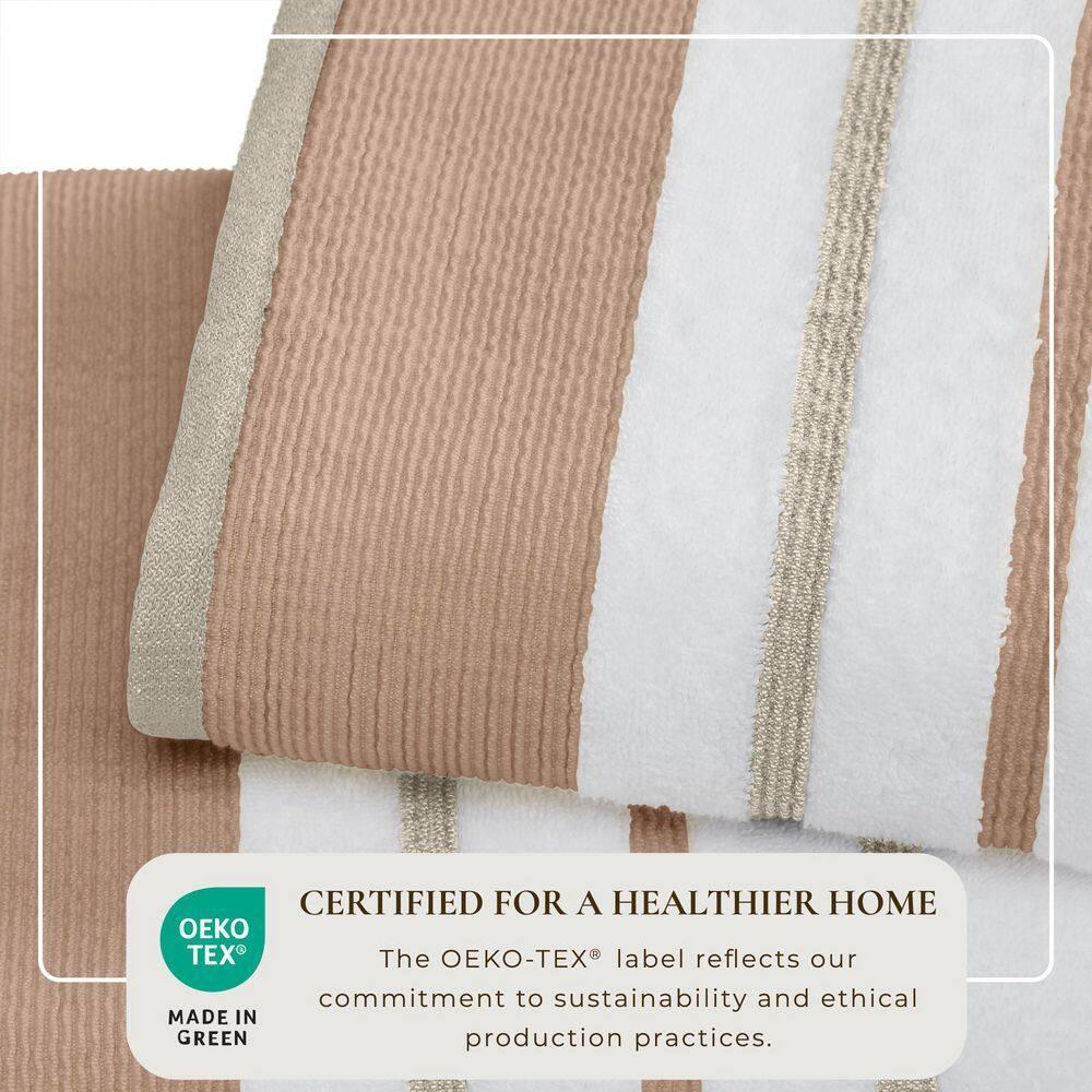 FreshFolds Cotton Blend Decorative 6-Piece Towel Set