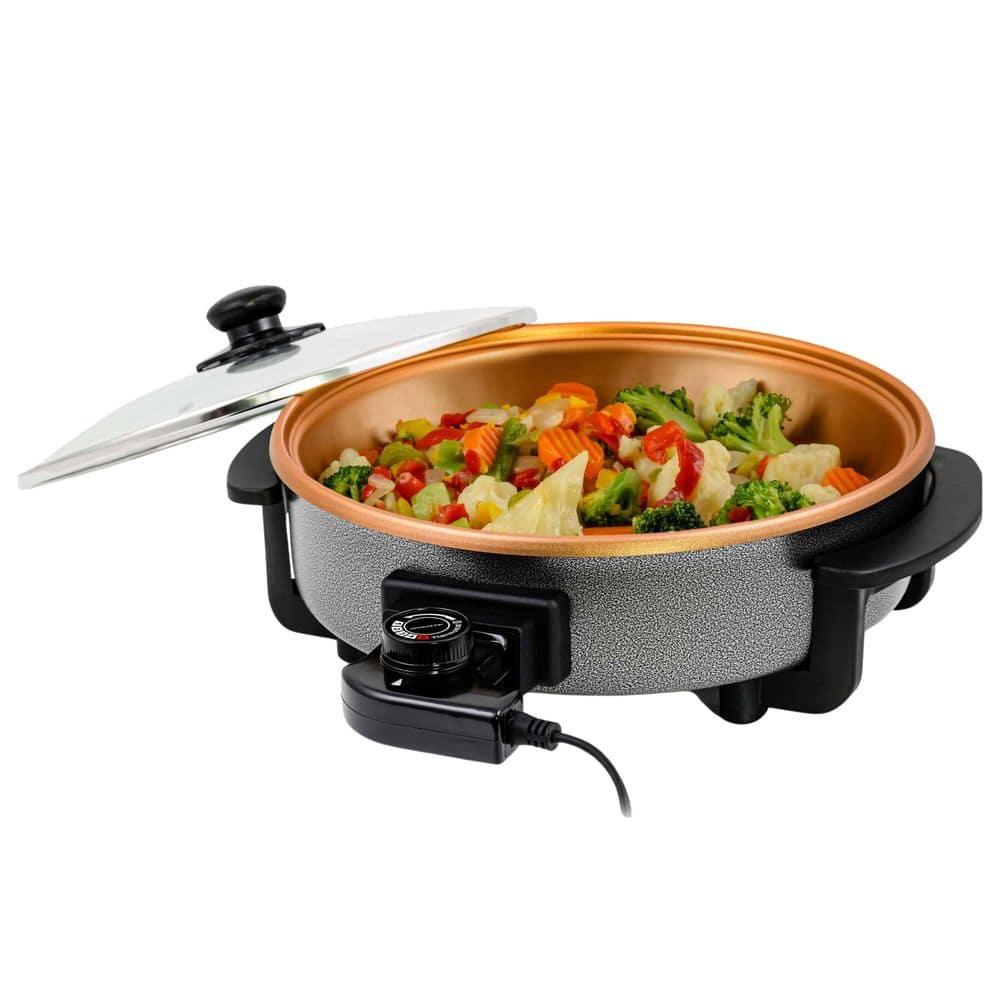 Ovente OVENTE 12" Electric Skillet and Frying Pan