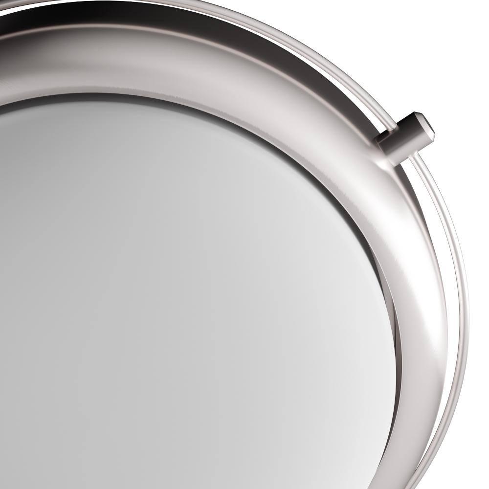 Modern Frosted Shade 2-Light Flush Mount in Brushed Nickel
