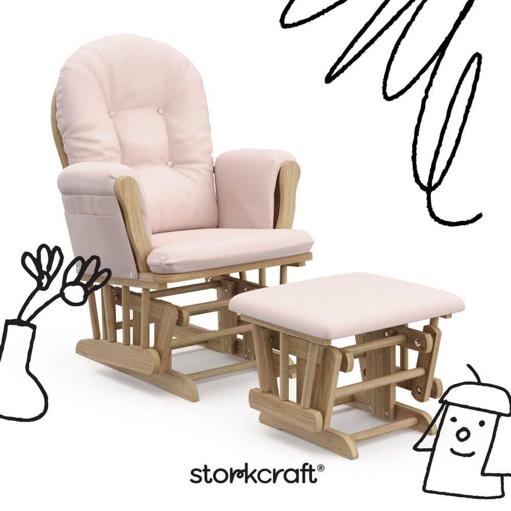 Hoop Glider with Ottoman