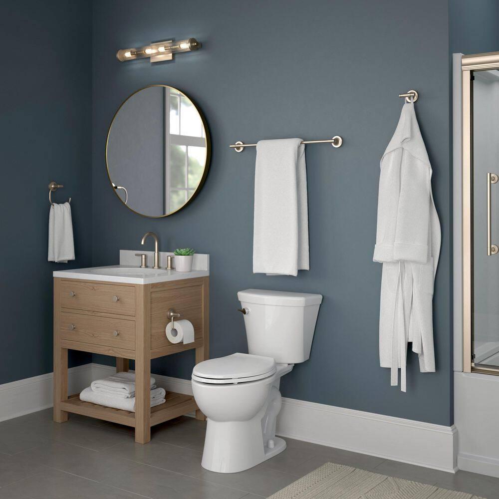 Voisin Brushed Nickel Wall Mounted Towel Ring