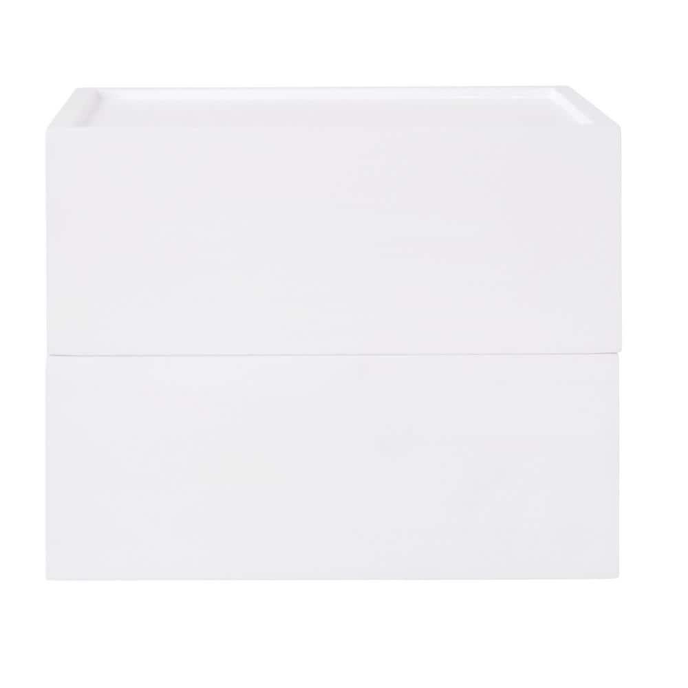 Martha Stewart Thomas Martha Stewart Wooden Storage Boxes With Pullout Drawers (Set of 2)