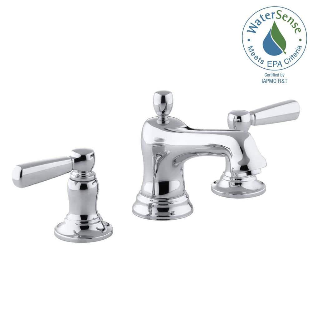 Kohler ® Bancroft Chrome Bathroom Sink Faucet
