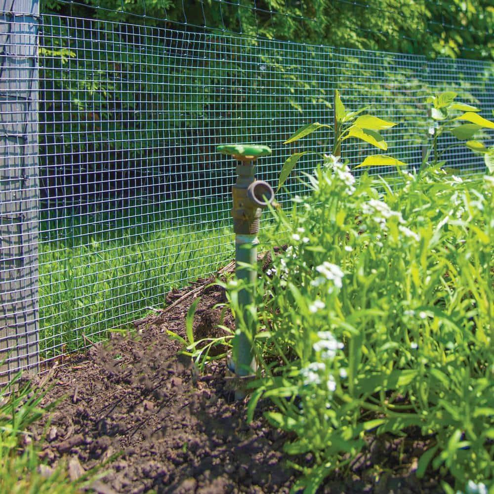 YARDGARD 23 Gauge 1/4 Inch Mesh 4 Foot x 10 Foot Galvanized Hardware Cloth