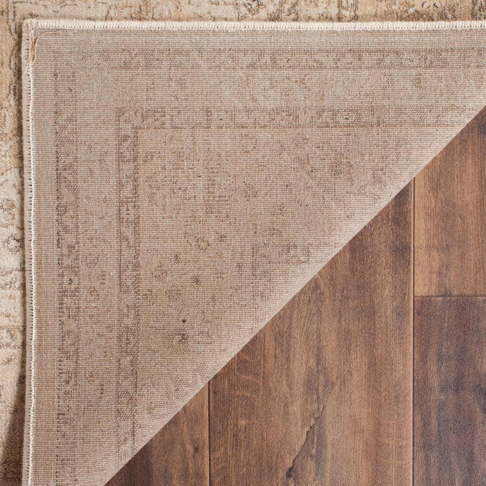 Vintage VTG158 Power Loomed Indoor Area Rug - Creme - 6'7"x9'2" - Safavieh.