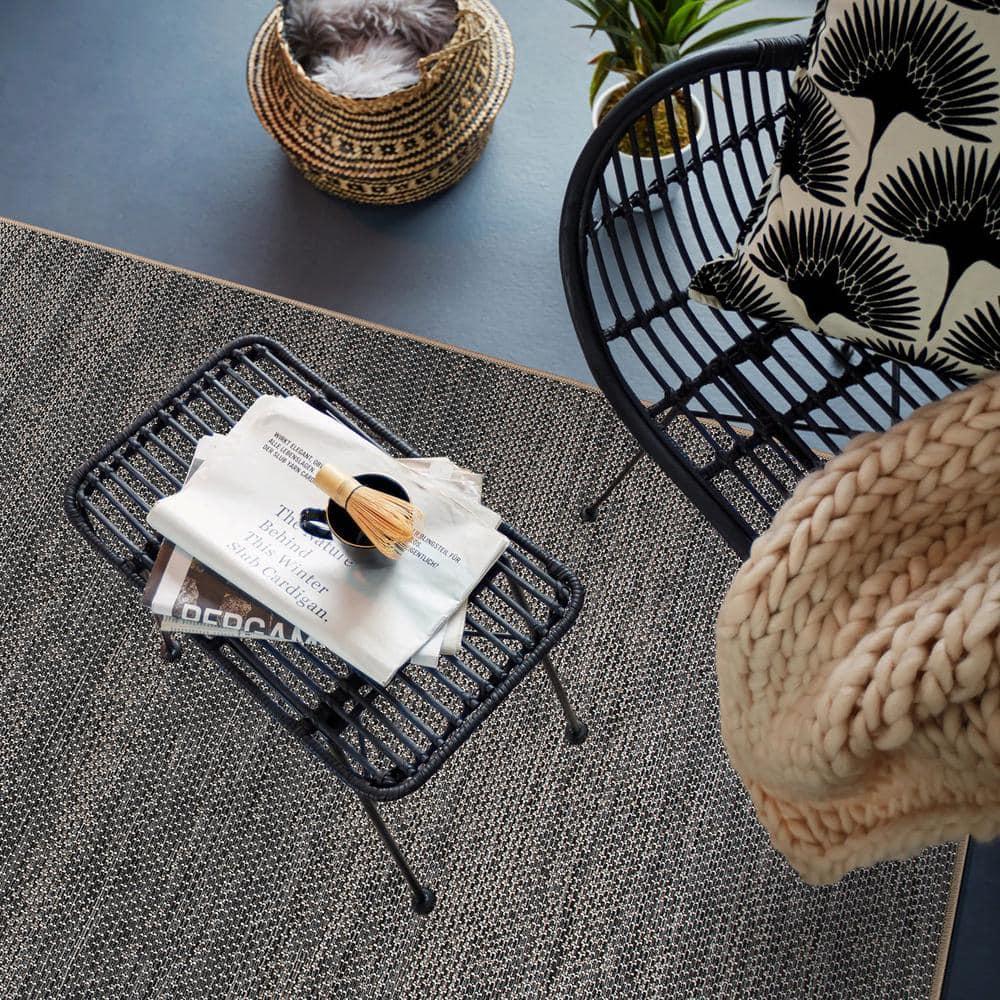 World Rug Gallery Contemporary Abstract Indoor/Outdoor Area Rug - Gray 5' x 7'
