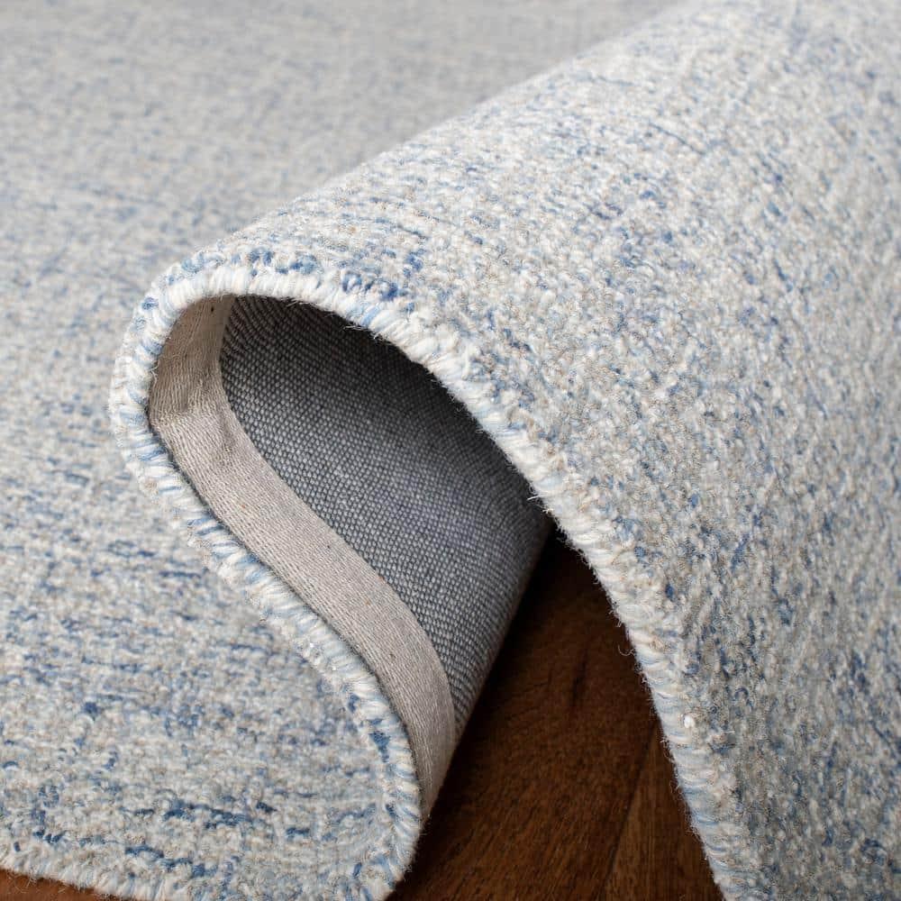 Abstract ABT471 Handmade Indoor Accent Rug - Ivory/Blue - 3'x5' - Safavieh