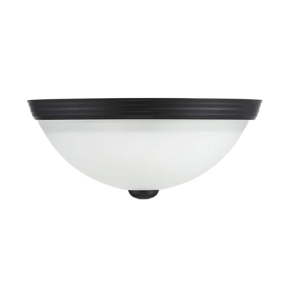 Savoy House NULL 2 - Light Flush Mount in  Black