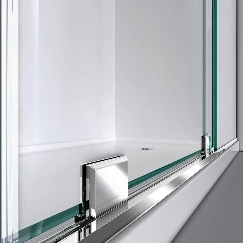 DreamLine Mirage-X 44 - 48 inch W x 71 inch H Frameless Sliding Shower Door