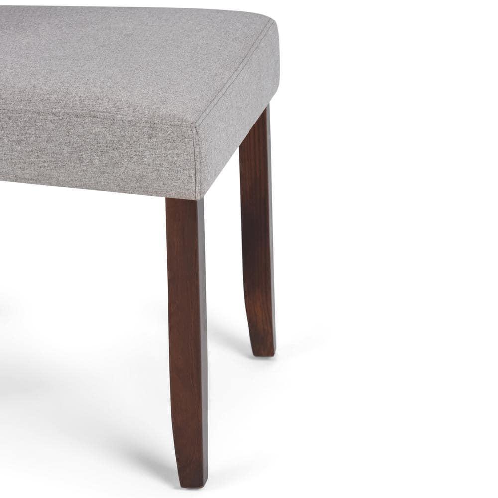 Simpli Home Acadian 17.99'' H Linen Look Polyester Upholstered Parsons Chair (Set of 2)