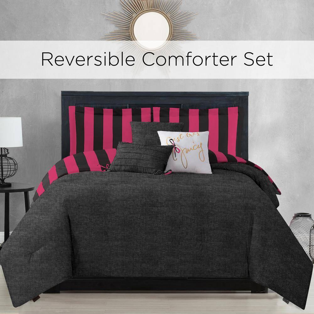 Juicy Couture Juicy Couture Cabana Stripe Comforter Sets