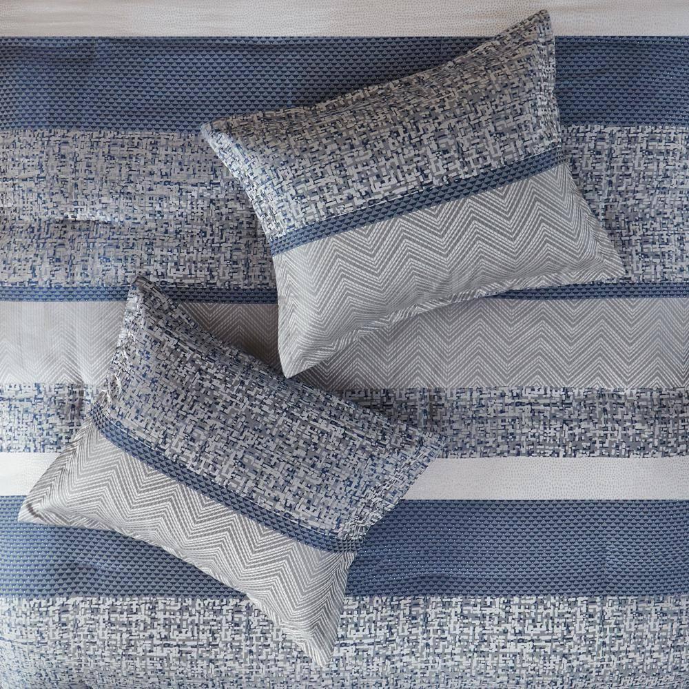 Madison Park Rhapsody 7 Piece Jacquard Comforter Set