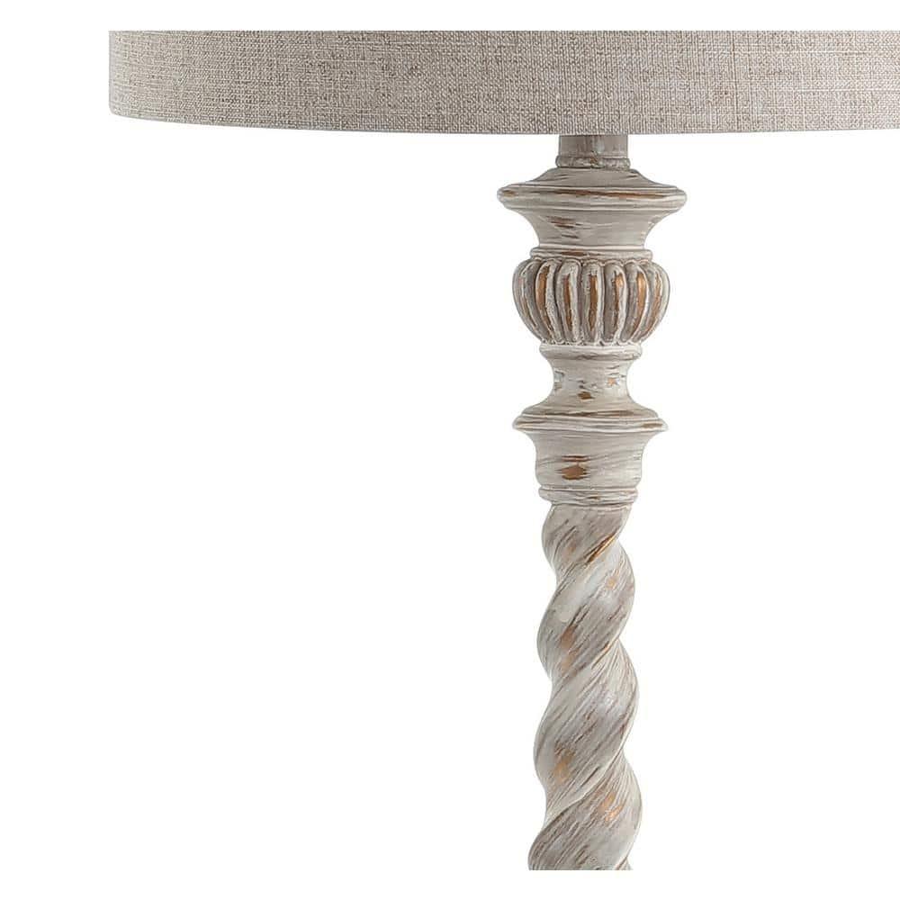 Jonathan Y Lighting Jyl3031 Regent 1 Light 33" Tall Led Buffet Table Lamp - White