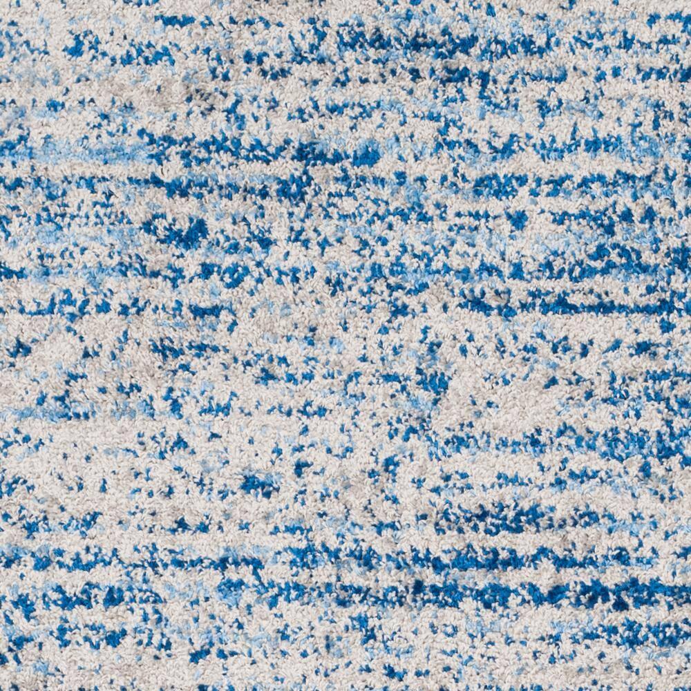 Adirondack ADR117 Machine Made Indoor Accent Rug - Blue/Silver - 3'x5' - Safavieh