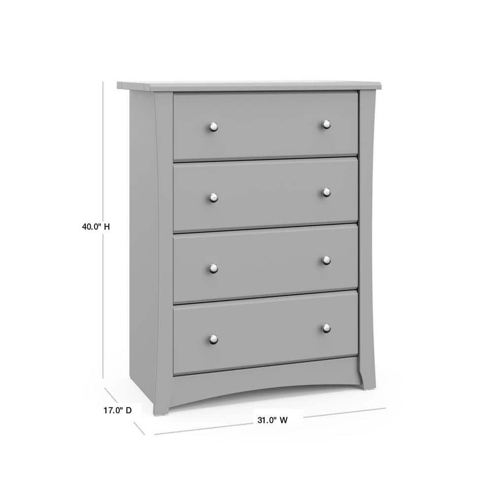 Storkcraft Crescent 4 Drawer Chest