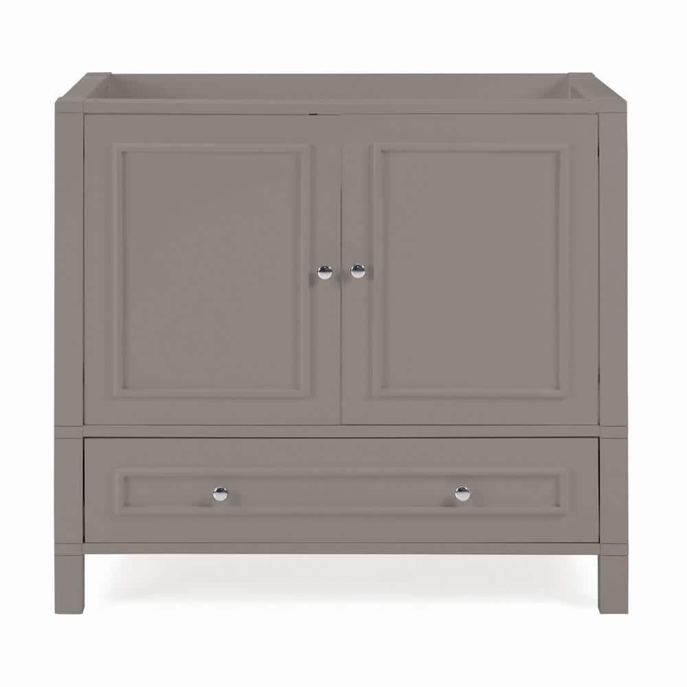 Williamsburg 36"W Transitional Style Vanity Cabinet With Soft Close Doors And Drawers