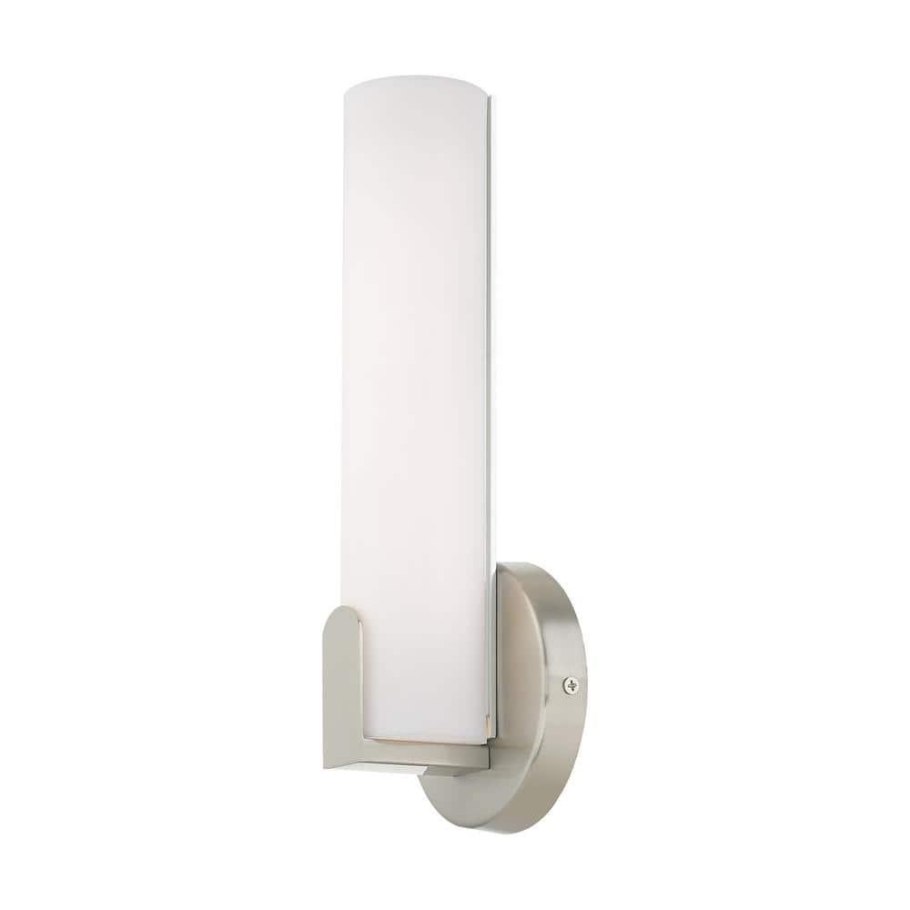 Livex Lighting Lund - Light Sconce ,  Brushed Nickel