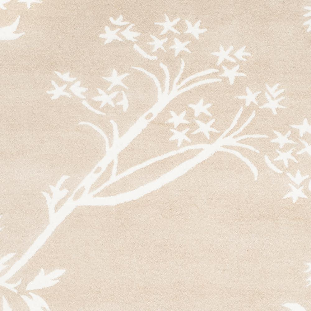 Bella BEL131 Hand Tufted Area Rug - Sand/Ivory - 8'x10' - Safavieh.