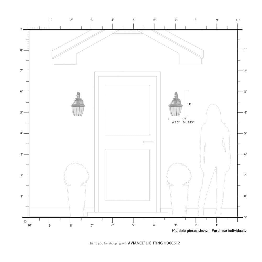 Livex Lighting Monterey 1 - Light Wall Light in  Black