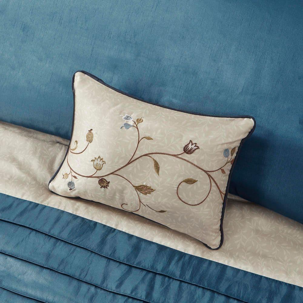 Madison Park Serene Embroidered 7 Piece Comforter Set