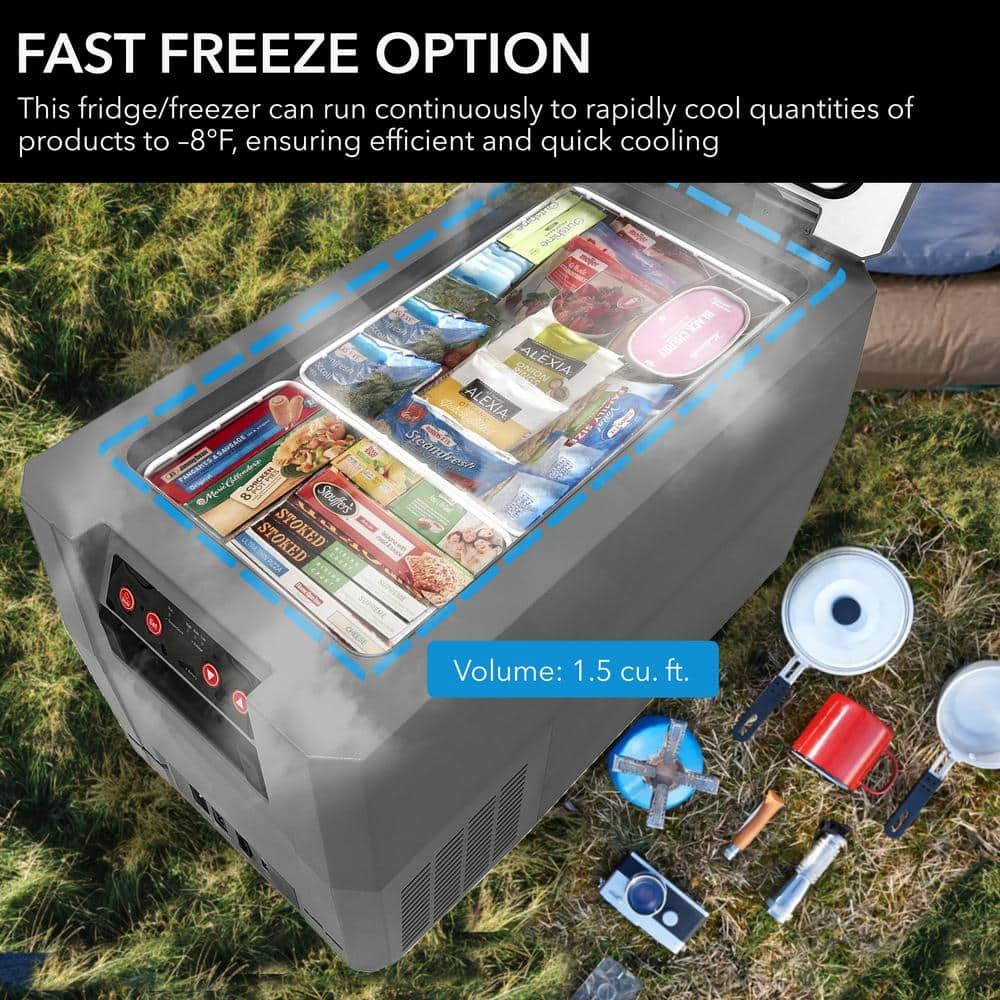 Whynter FMC-350XP Outdoor Living Whynter 34 Quart Compact Portable Freezer/Refrigerator with 12v DC Option