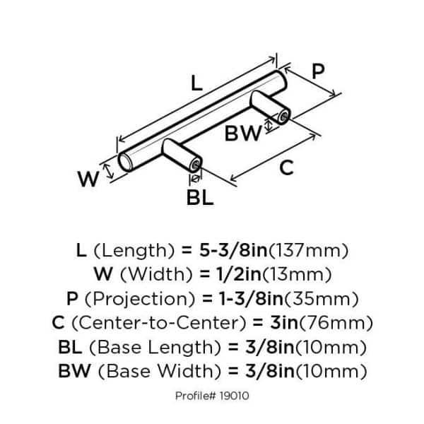 Bar Pulls Center to Center Bar Pull