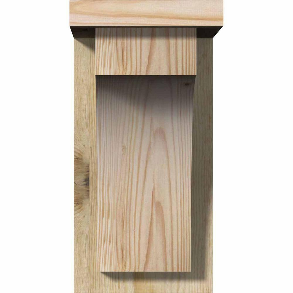 Ekena Millwork Huntington Corbel w/Backplate