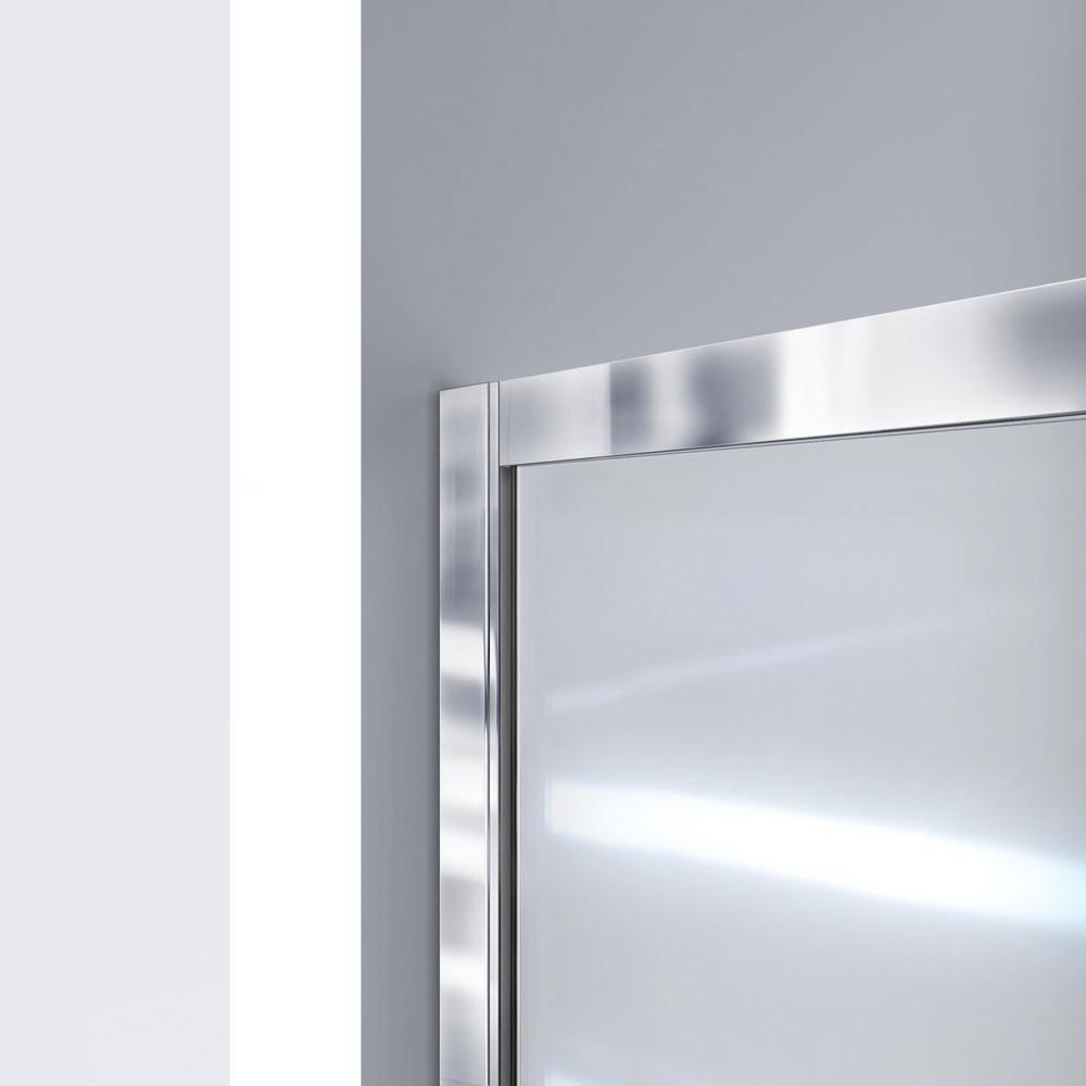 Infinity-Z 60" W x 74.75" H Framed Sliding Shower Kit