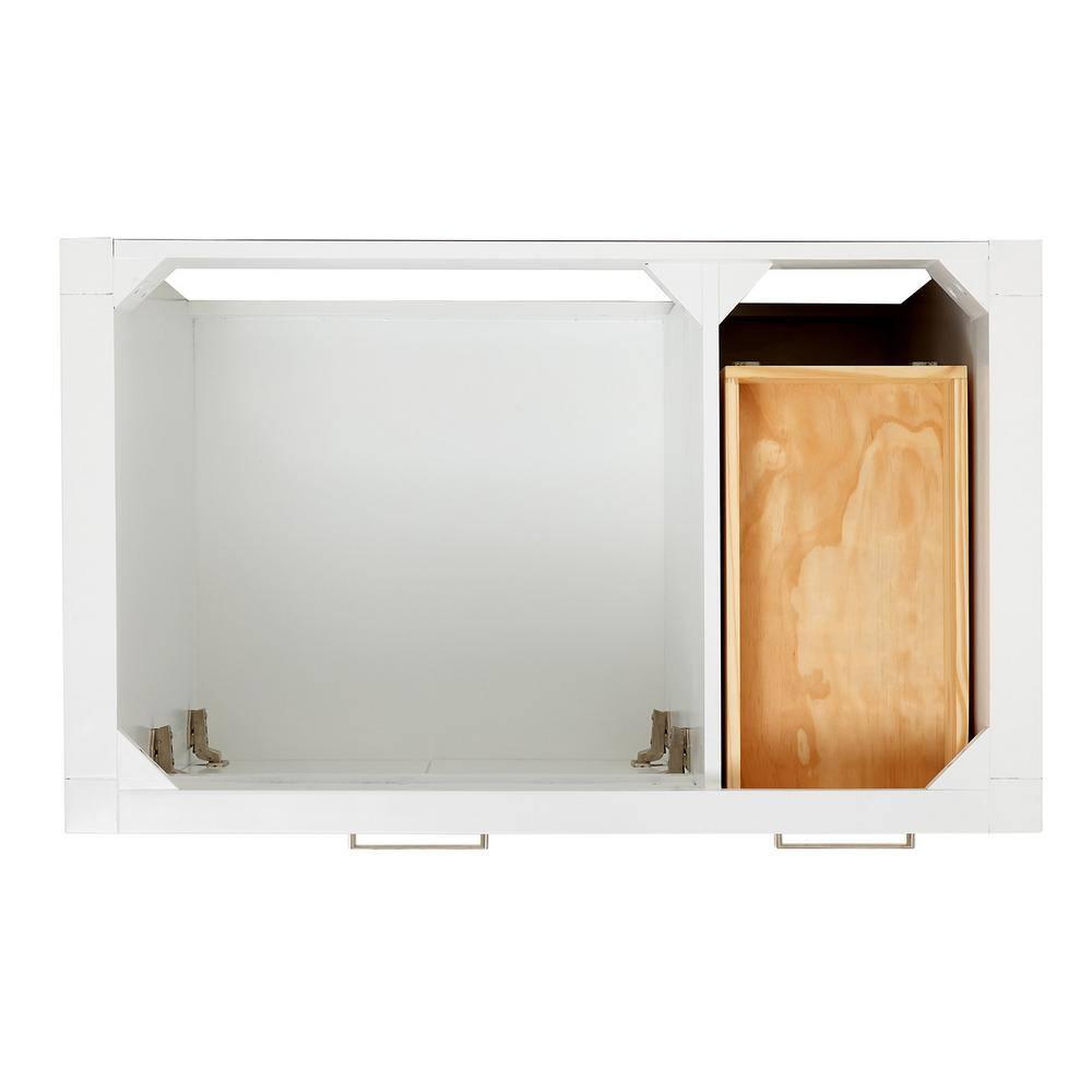 Ariel H036slcqrvo Bristol 36" Free Standing Single Basin Vanity Set - White