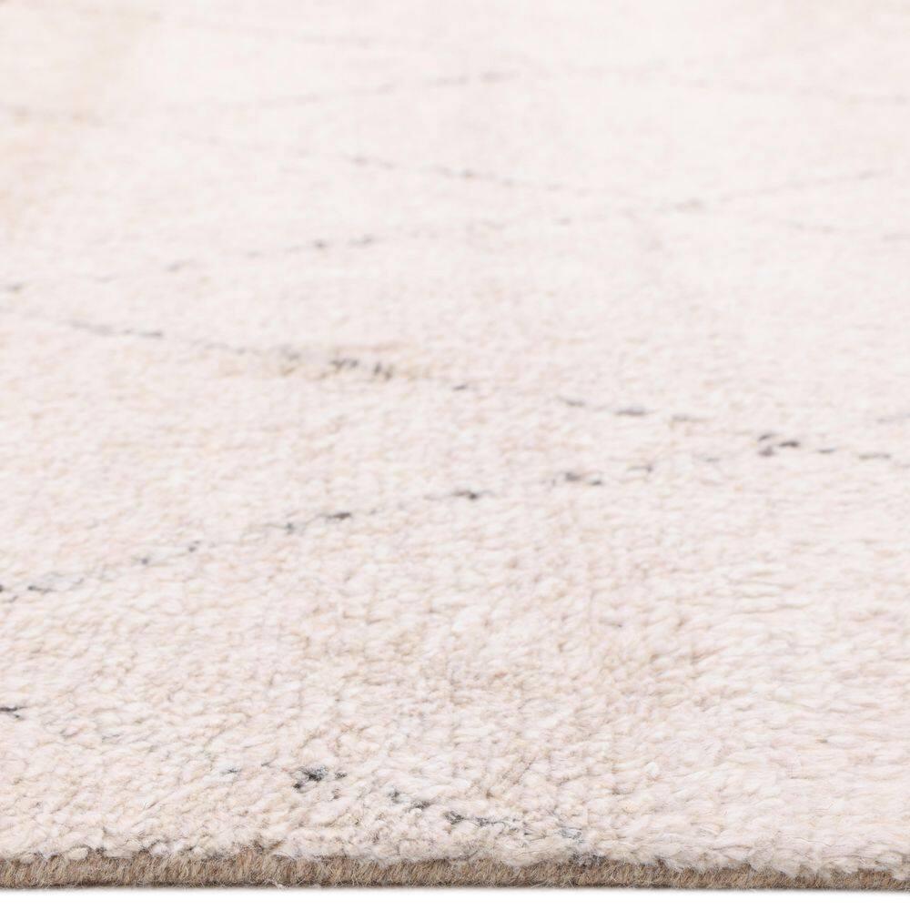 Ferra Hand-Knotted Wool-Blend Moroccan Style Shag Rug - 9' x 12'