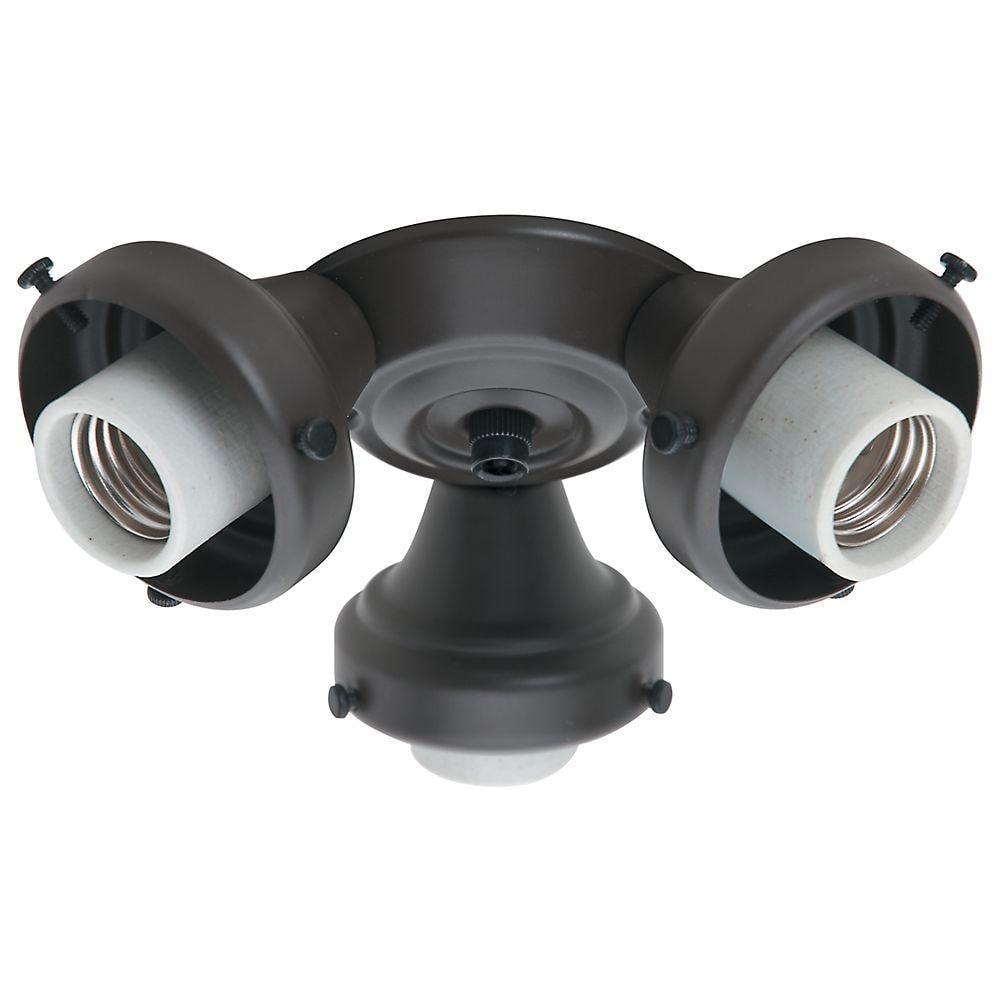 Hunter Fan Company 99134 3 Light Fitter, New Bronze