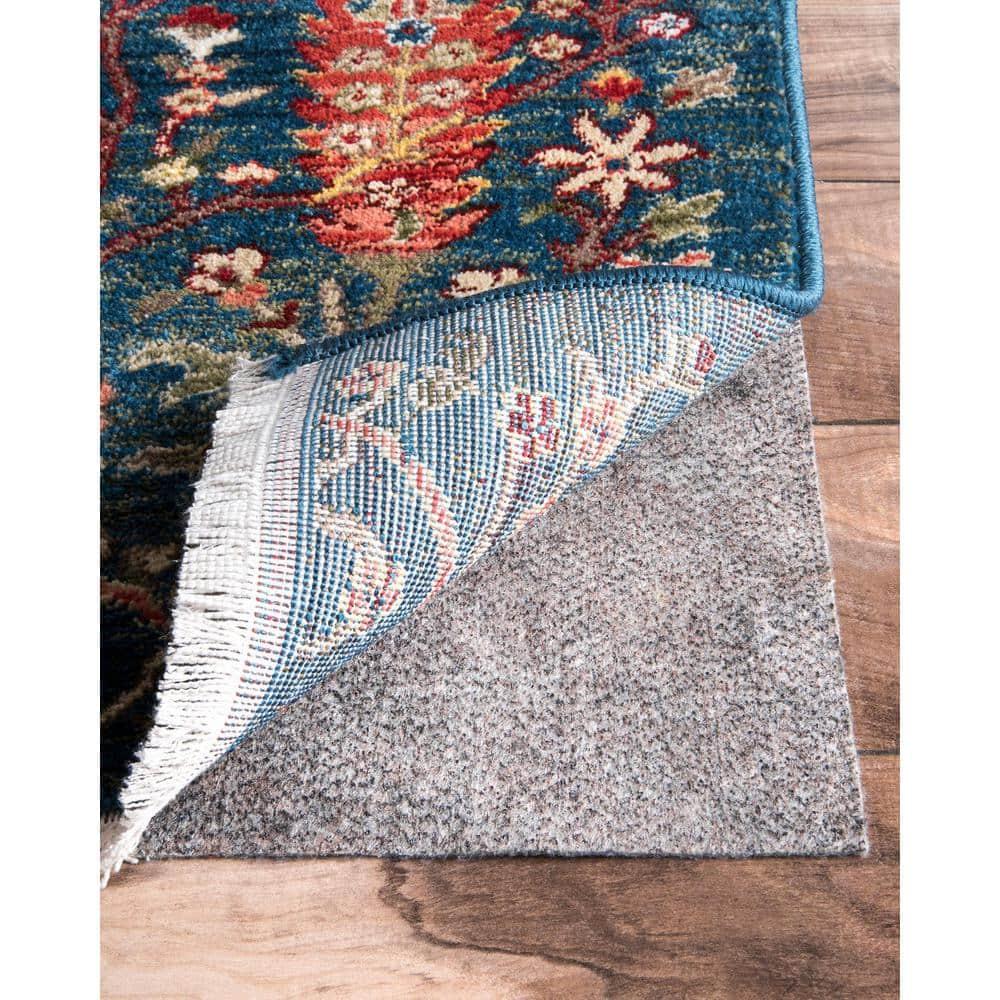Nuloom Brody Eco-Friendly Non Skid Rug Pad, Oval 6' x 9', Gray