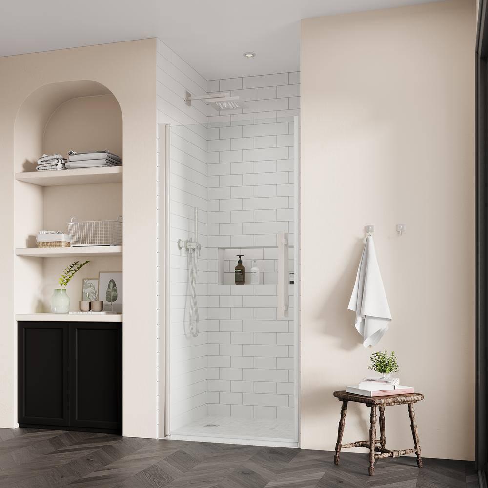 Endless Pasadena 32" W x 72" H Alcove Frameless Shower Kit