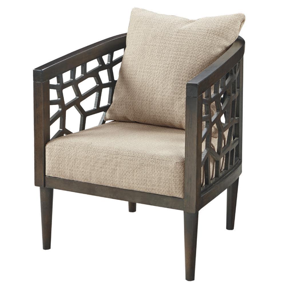 Pierre 27" W Polyester Barrel Chair