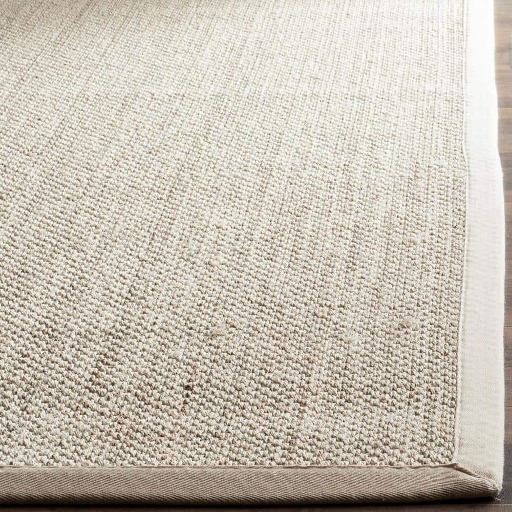 Natural Fiber NF143 Power Loomed Indoor Area Rug - Marble/Beige - 8'x10' - Safavieh
