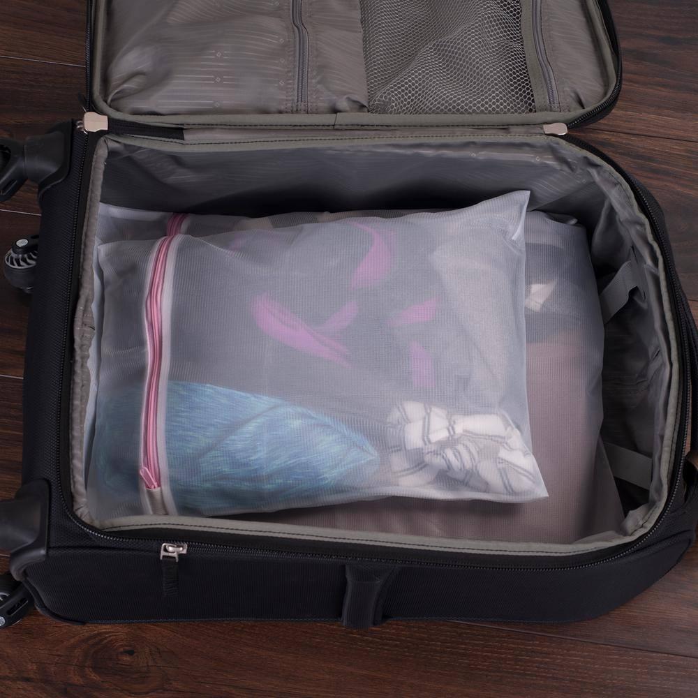 Everyday Home Mesh Laundry Bags, 4 Pack, 2 Medium & 2 Large