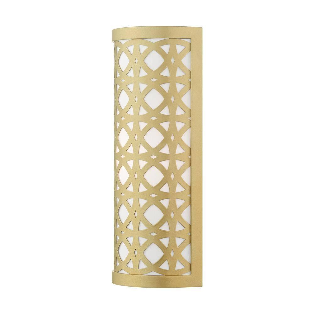 Livex Lighting Calinda 1 - Light Wall Light in  Soft Gold