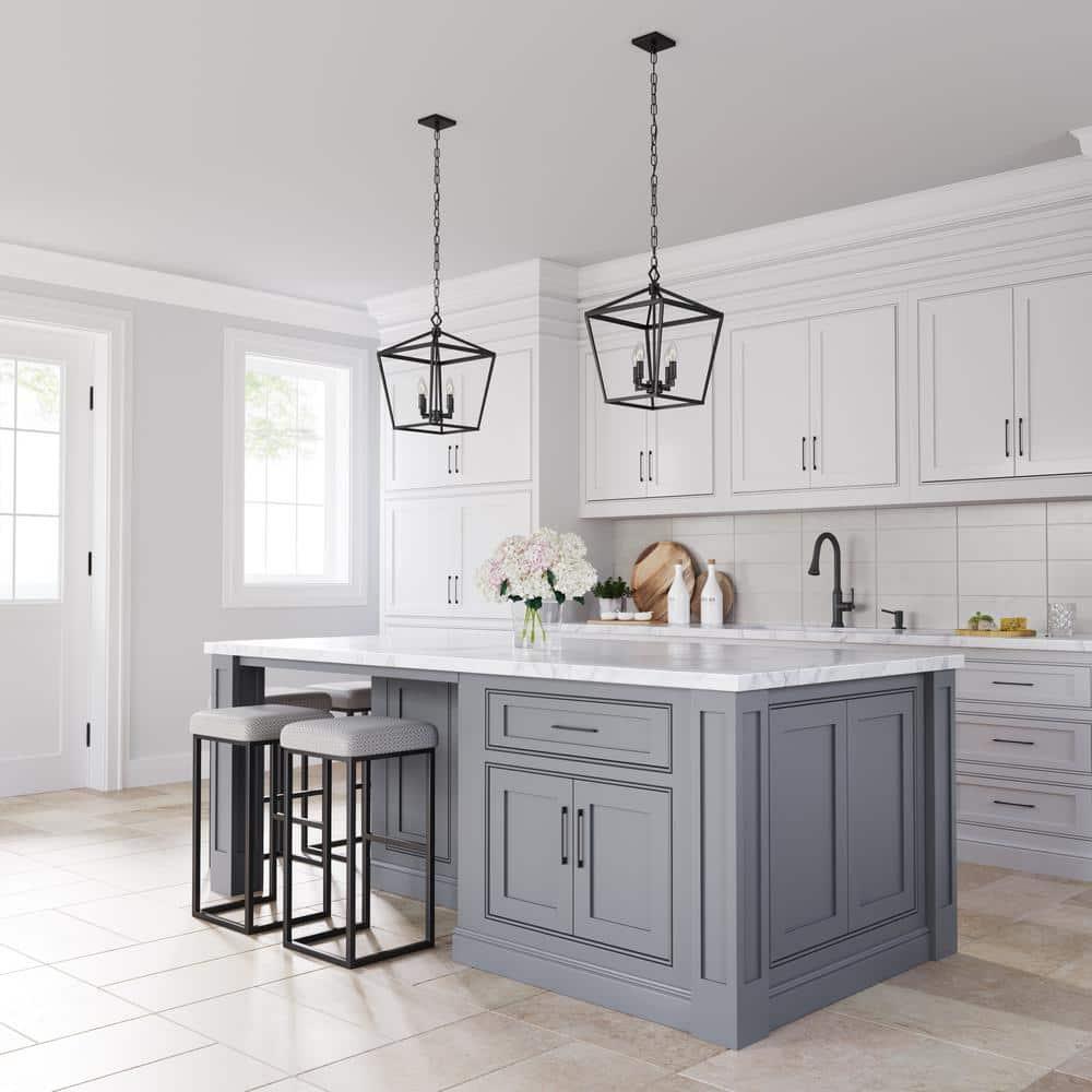 Millennium Lighting Ritner 4 - Light Pendant in  Matte Black