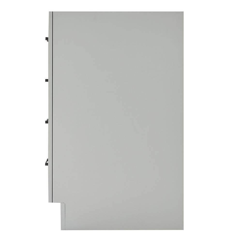 Ariel T060s-Bc Hepburn 60" Single Free Standing Vanity Cabinet Only - Grey