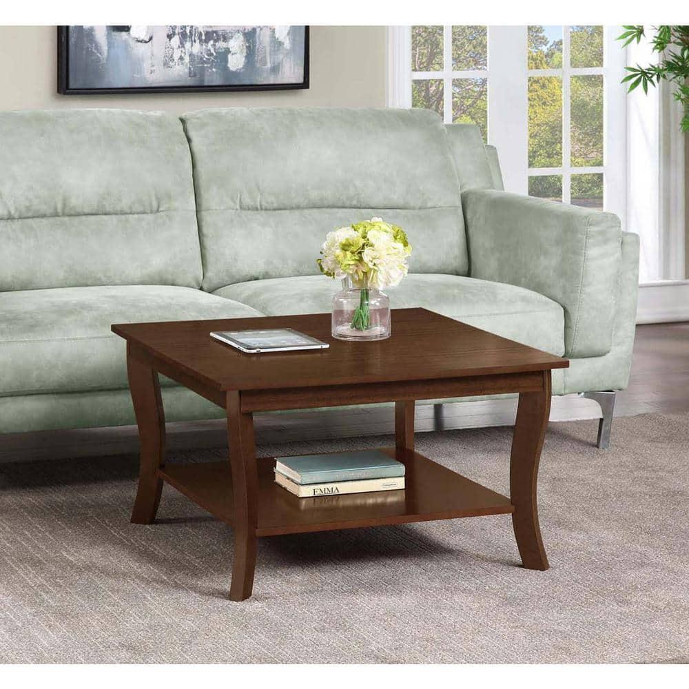 Convenience Concepts American Heritage Square Coffee Table, Multiple Finishes
