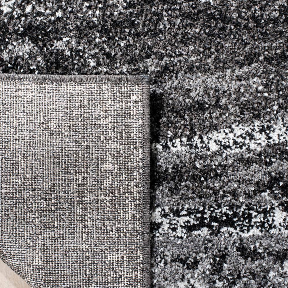 SAFAVIEH Adirondack Rudyard Abstract Area Rug, Silver/Black, 4' x 6'