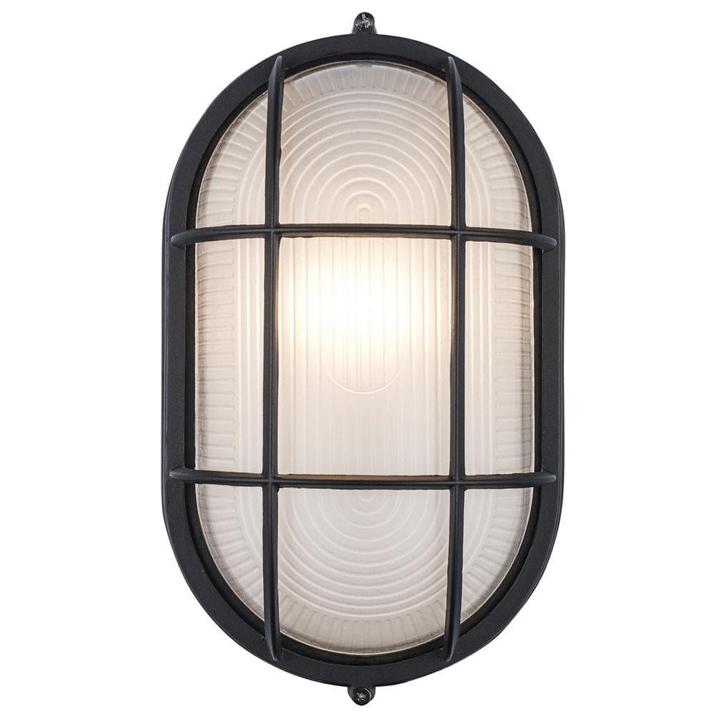 Trans Globe Lighting 41015 6.5" Width 1 Light Flush Mount Bulkhead Outdoor Wall Sconce -
