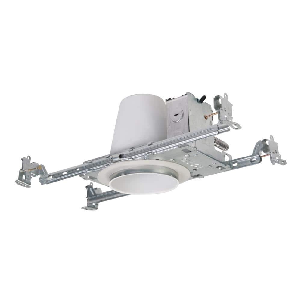 Halo White 4.375 in. W Aluminum Incandescent Recessed Lighting Housing