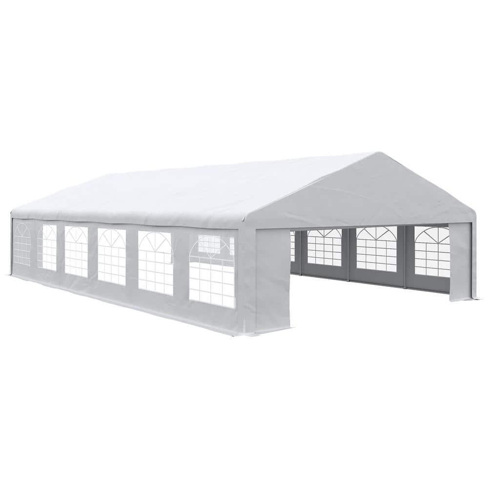 Outsunny 39 Ft. W x 23 Ft. D Steel Canopy