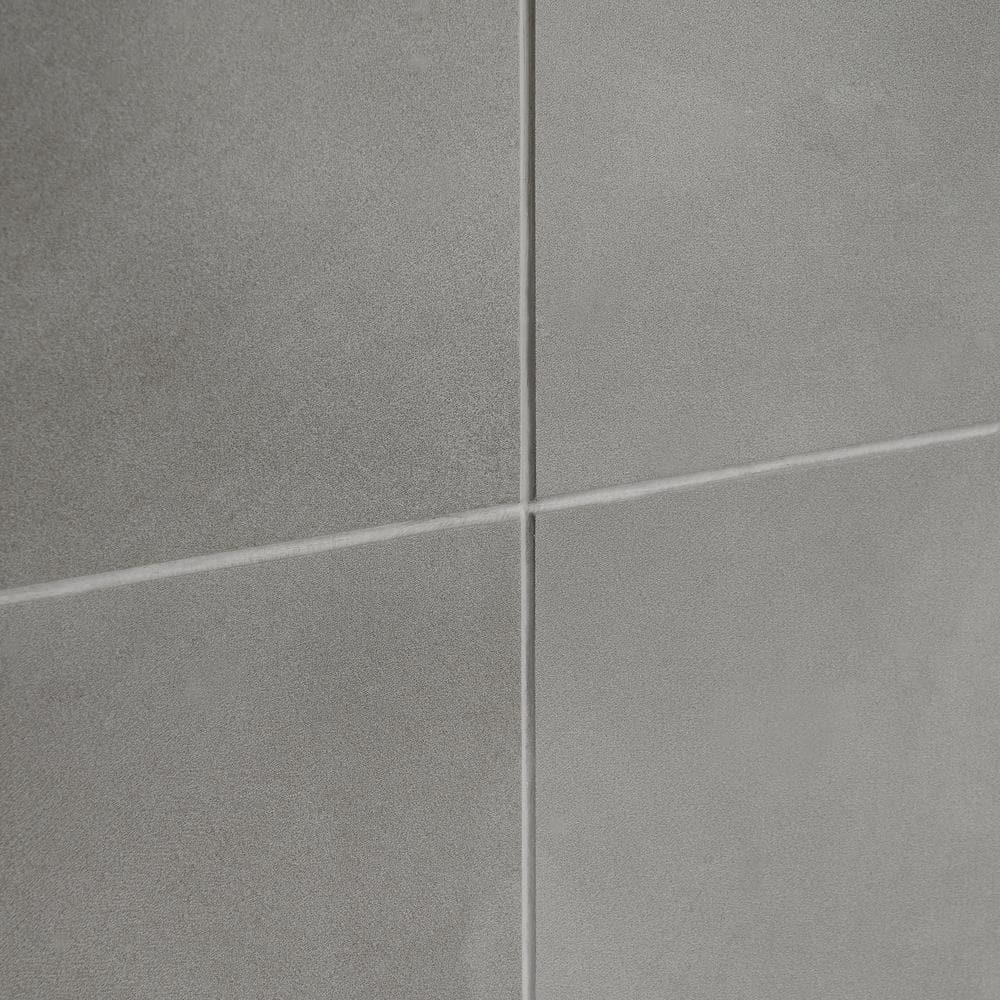 Bond Tile Ryx 15.74 in. x 31.49 in. Matte Porcelain Concrete Look Floor and Wall Tile (13.77 Sq. Ft. / Case)