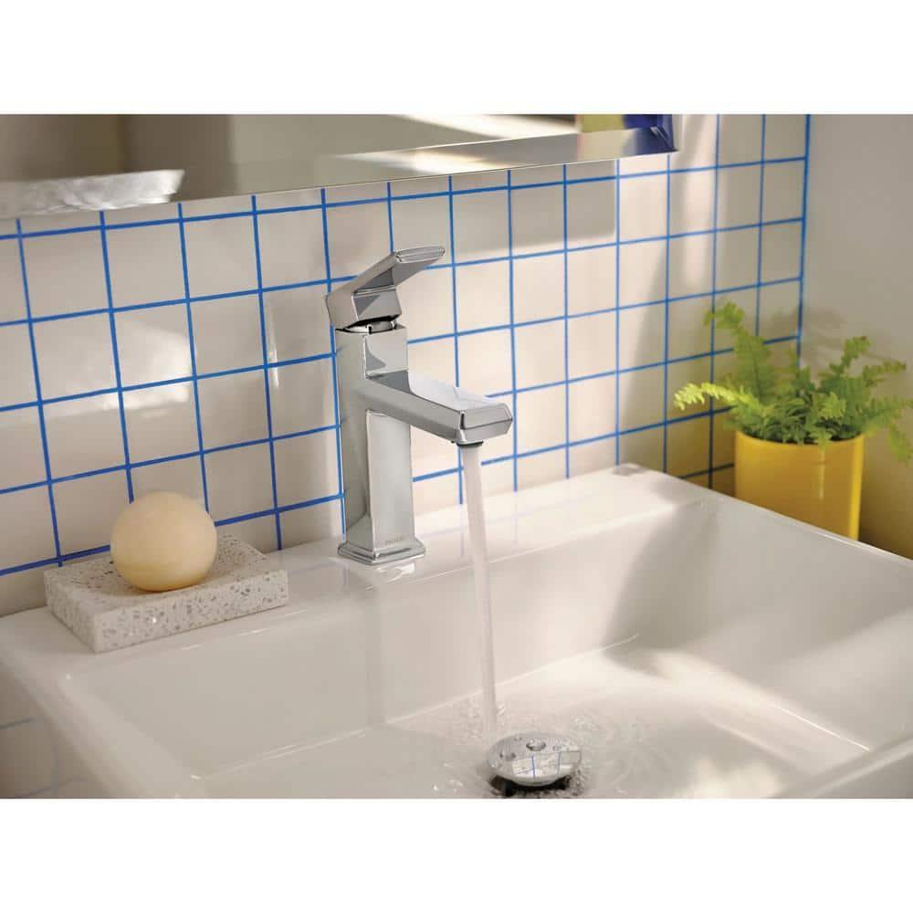 Neese Single Hole Bathroom Faucet with Push Down Drain Assembly