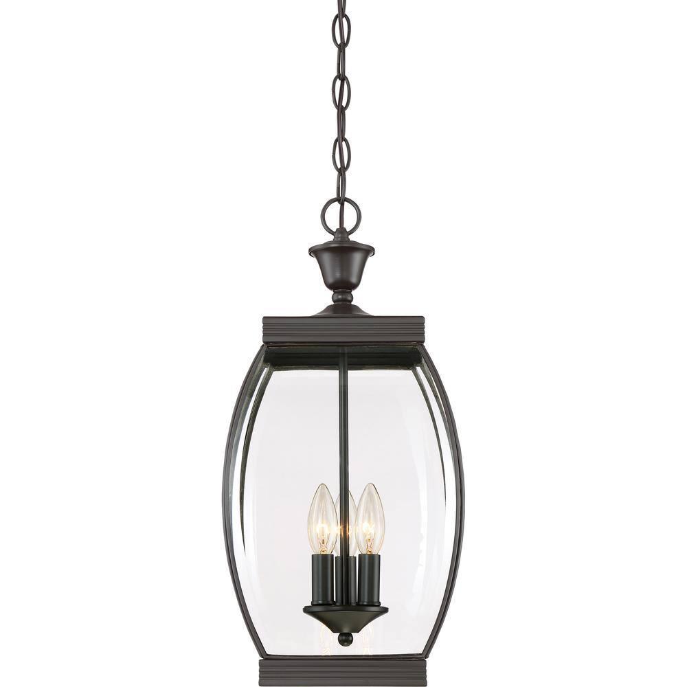 Quoizel Lighting Oasis 3 - Light Pendant in  Medici Bronze