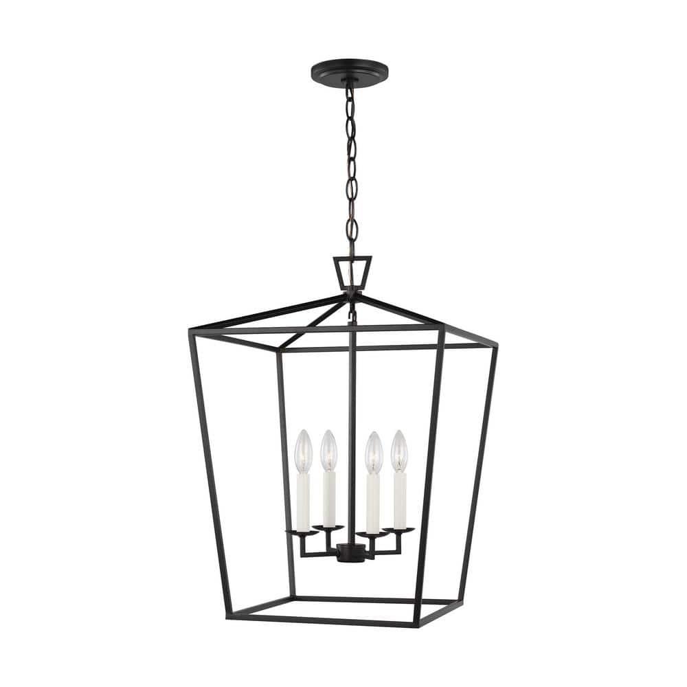 Gala Pendant Light - Black / 17"W