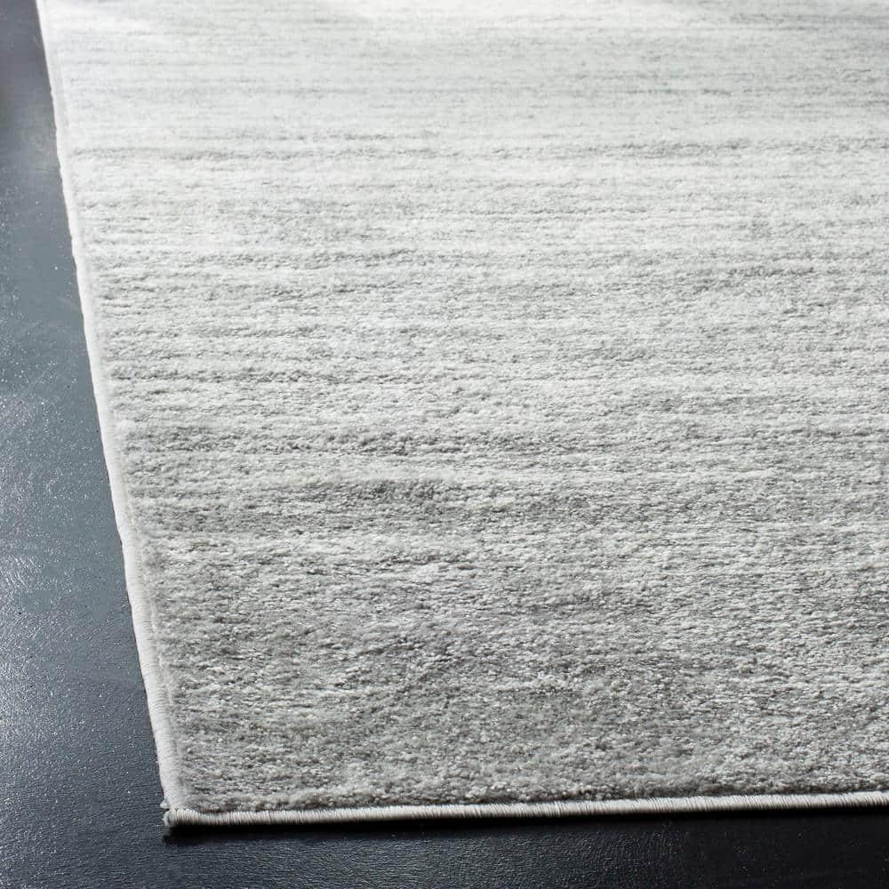 SAFAVIEH Adirondack Esmond Striped Area Rug, Ivory/Silver, 12' x 18'